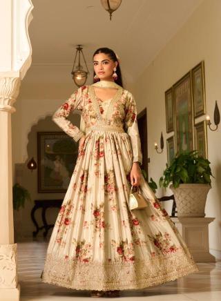 Sanika jagmag anarkali gown with dupatta wholesale in mumbai - wholesale export
